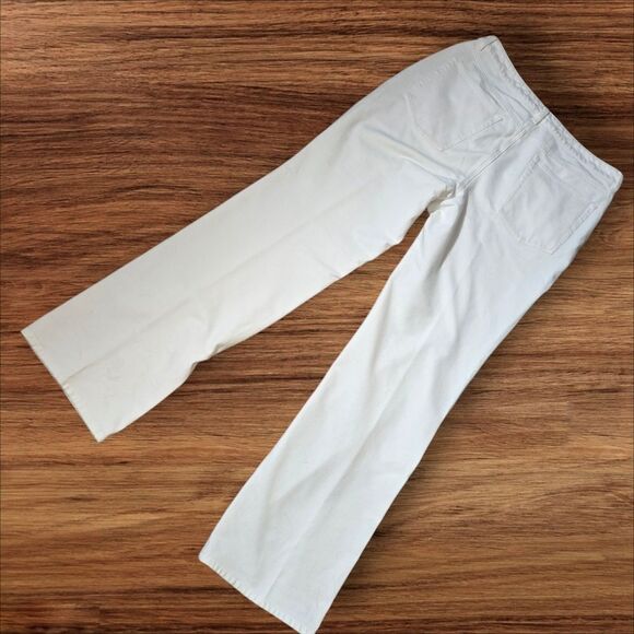 Dream Jeans By Quacker Factory White Bootcut Jeans PLUS SIZE TALL - Picture 3 of 6